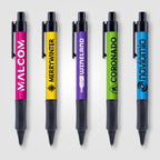 Branded Jumbo Barrel Ballpoint Pen with Soft Grip