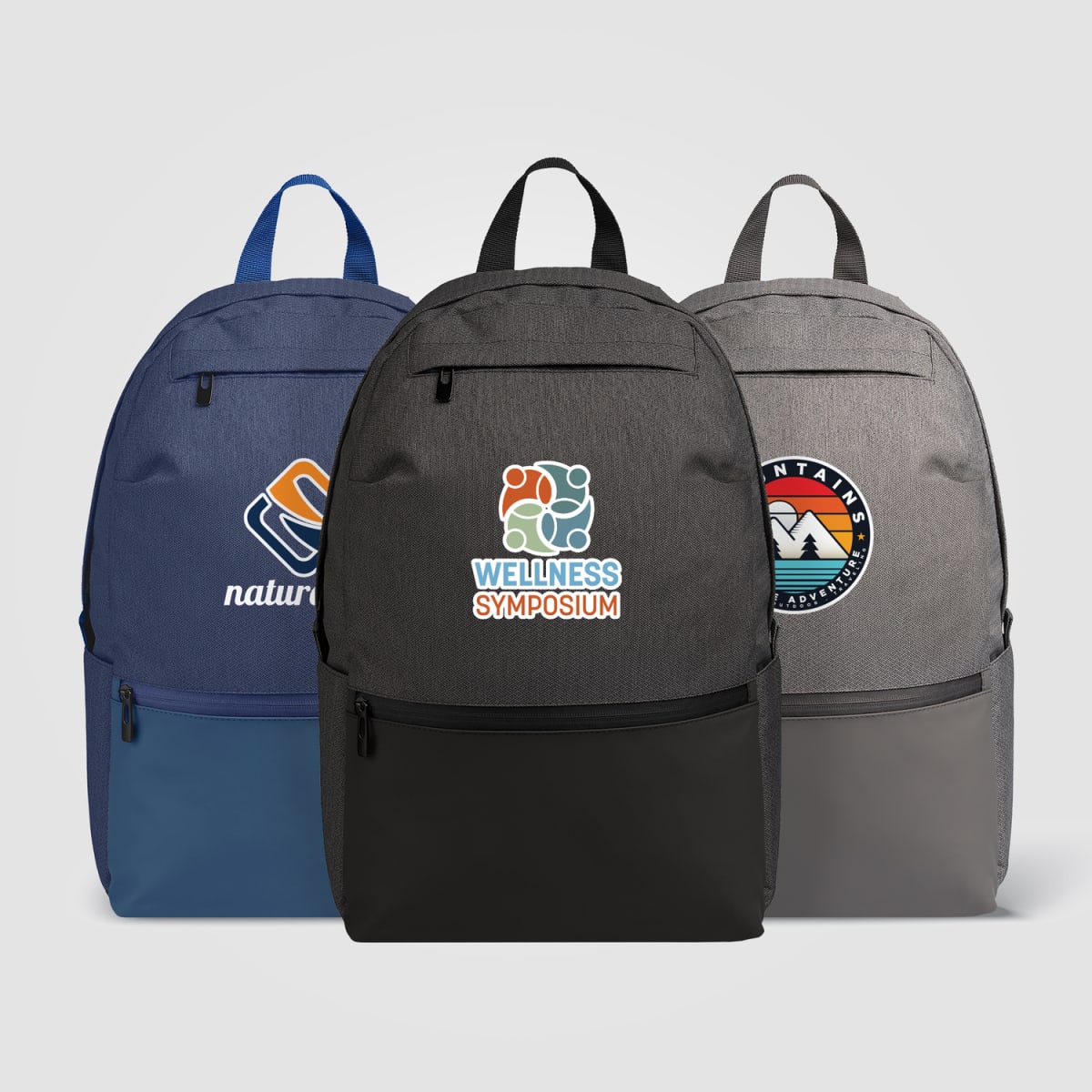 Branded Recycled rPET Commuter Laptop Backpack
