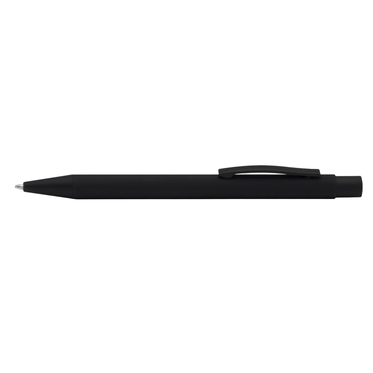 Branded All-Black Metal Ballpoint Pen