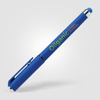 Branded Soft Touch Gel Pen with Matching Stylus