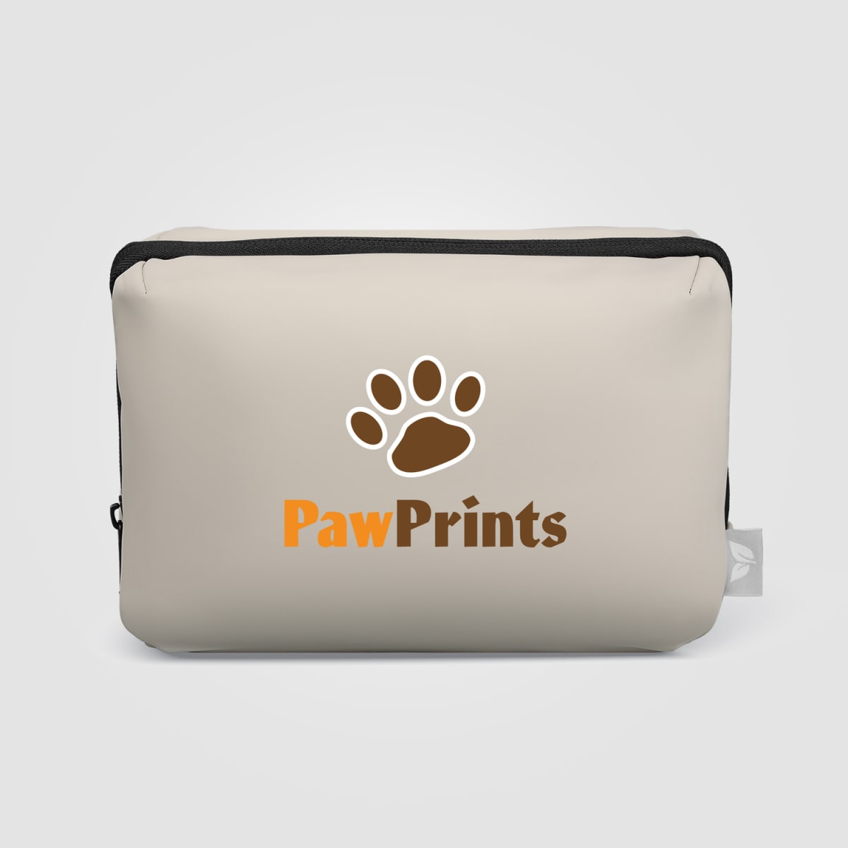 Branded Recycled PU Zippered Utility Pouch - 2L