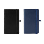 Branded A6 Recycled PU Soft Cover Notebook with Pen Loop