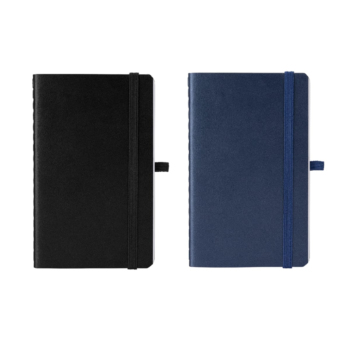 Branded A6 Recycled PU Soft Cover Notebook with Pen Loop