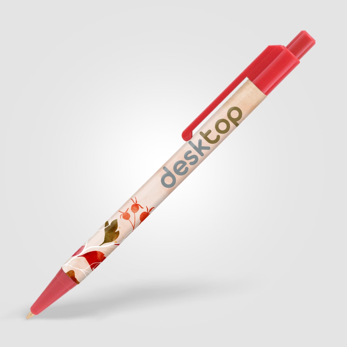 Branded Slimline Retractable Ballpoint Pen