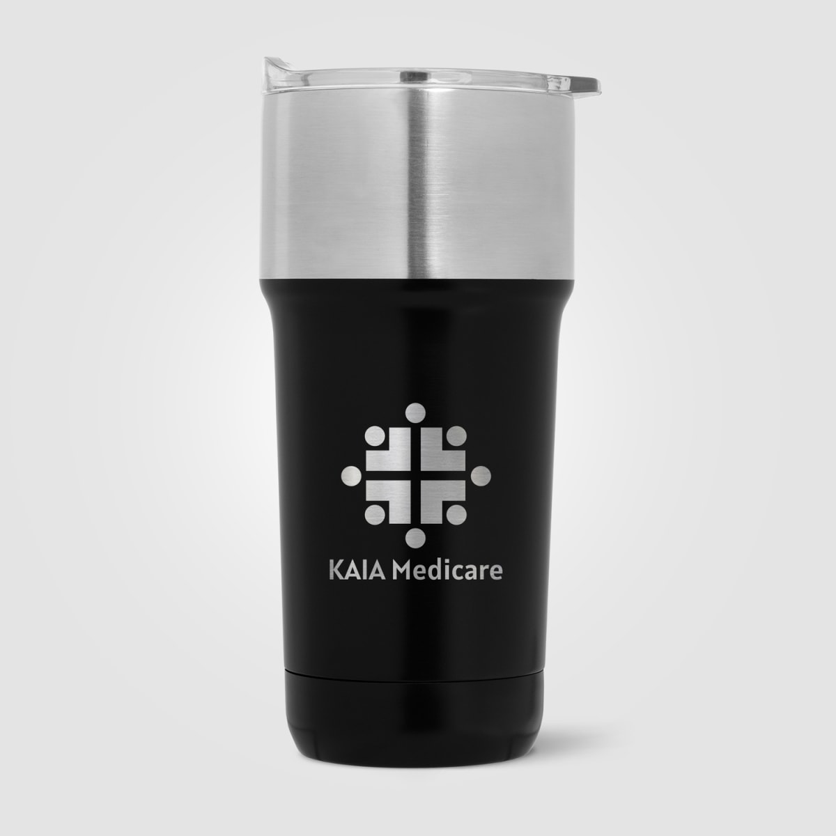 Branded Double Wall Steel Tumbler with Ceramic Lining 590ml