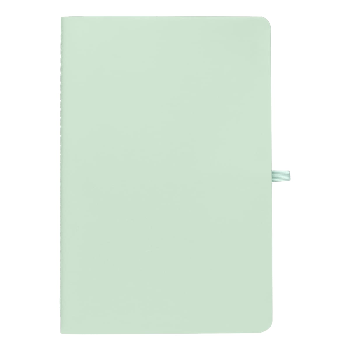 Branded Stone Paper Soft Touch Lined Journal - A5 in Forest Green