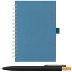 Branded Recycled Milk Carton Spiral Notebook and Pen Set