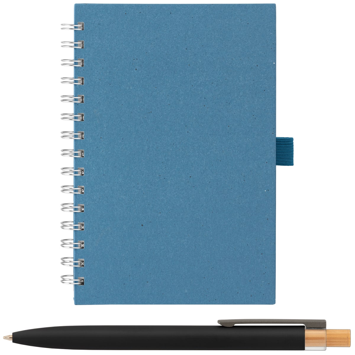 Branded Recycled Milk Carton Spiral Notebook and Pen Set