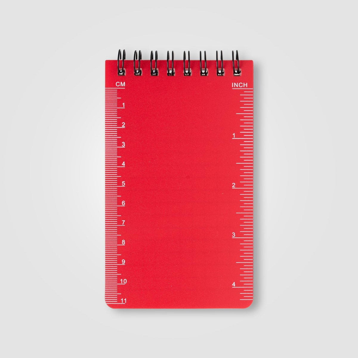 Branded Stone Paper Spiral Notepad with Ruler