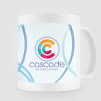 Branded White Ceramic Mug 355ml