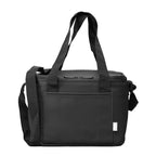 Branded Recycled PU 12 Can Cooler Bag in Black