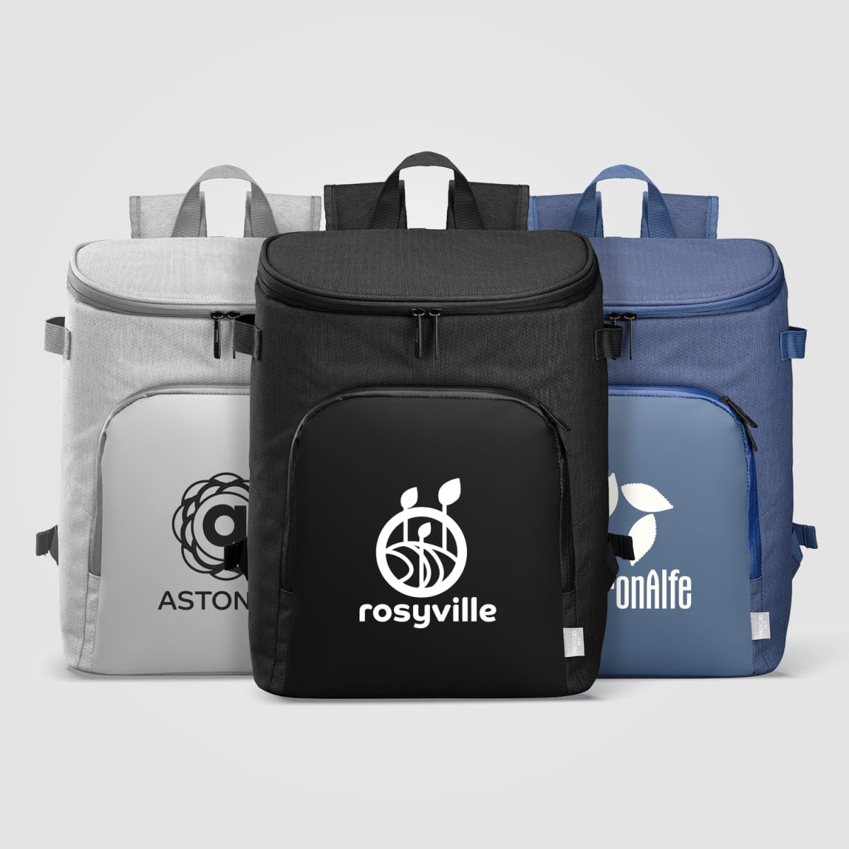 Branded 21L rPET Insulated Cooler Backpack
