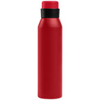 Branded Recycled Aluminium Sports Bottle - 680ml in Red