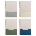 Branded Spiral Notebook with Recycled Cotton Cover