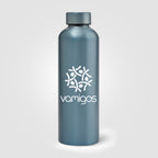 Branded Recycled Stainless Steel Metallic Bottle 710ml