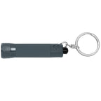 Branded Soft-Touch 3 LED Torch Keyring