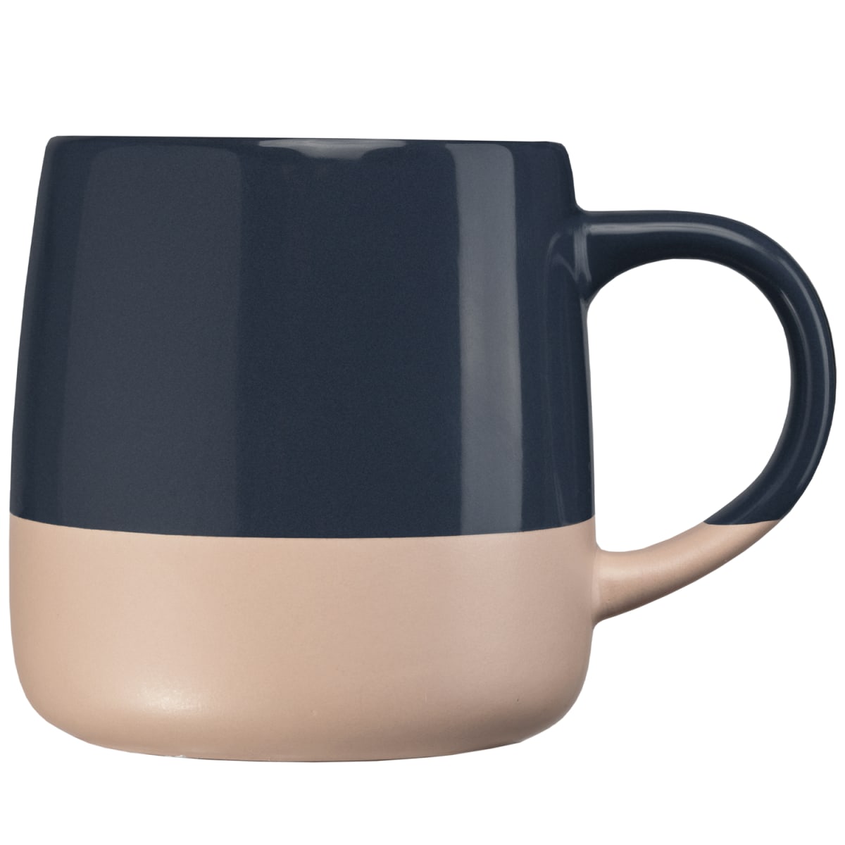 Branded 445 ml Colour Block Stoneware Mug
