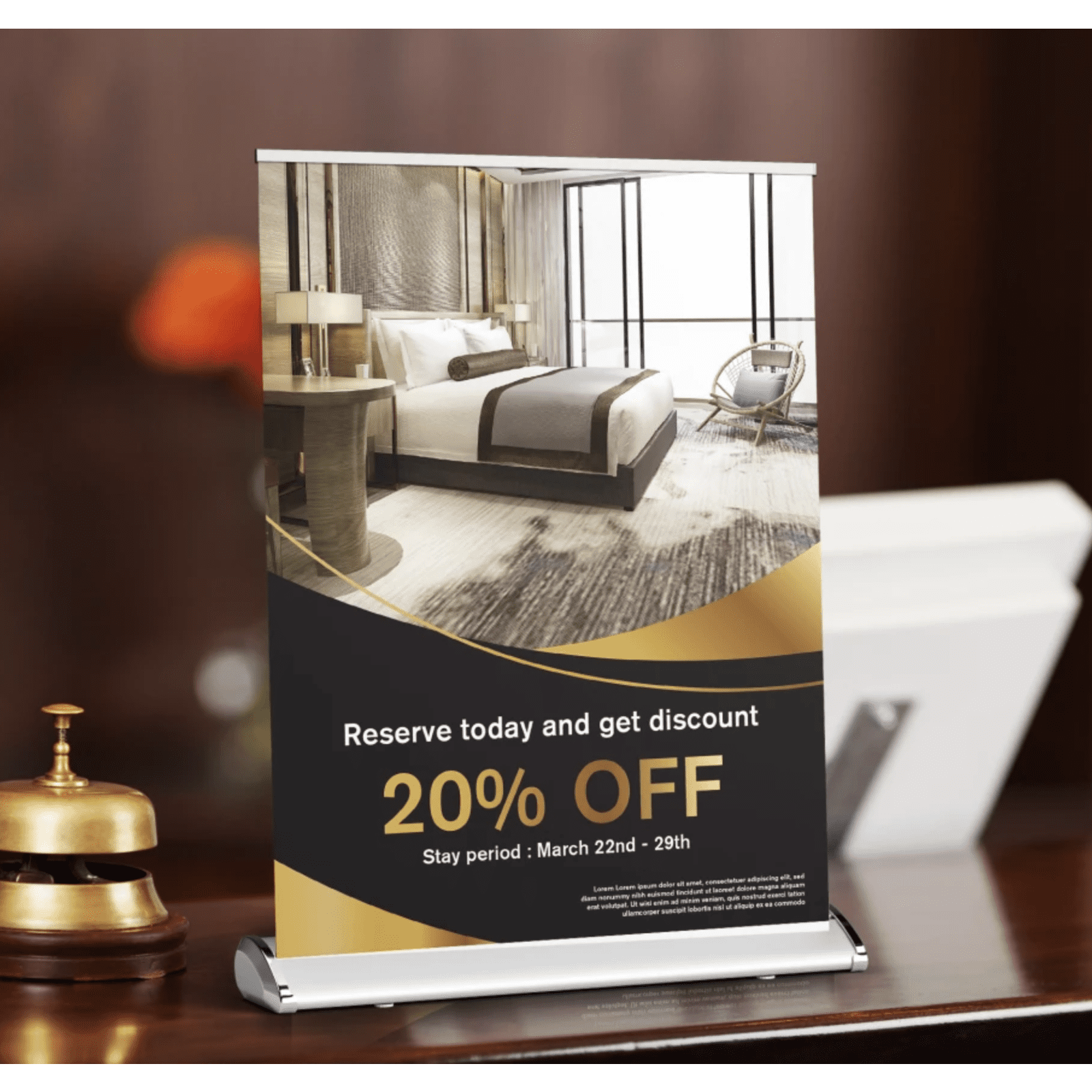 Branded Display Roller Banner