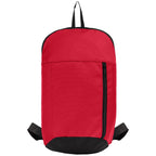 Branded Recycled rPET Sports Backpack in Red