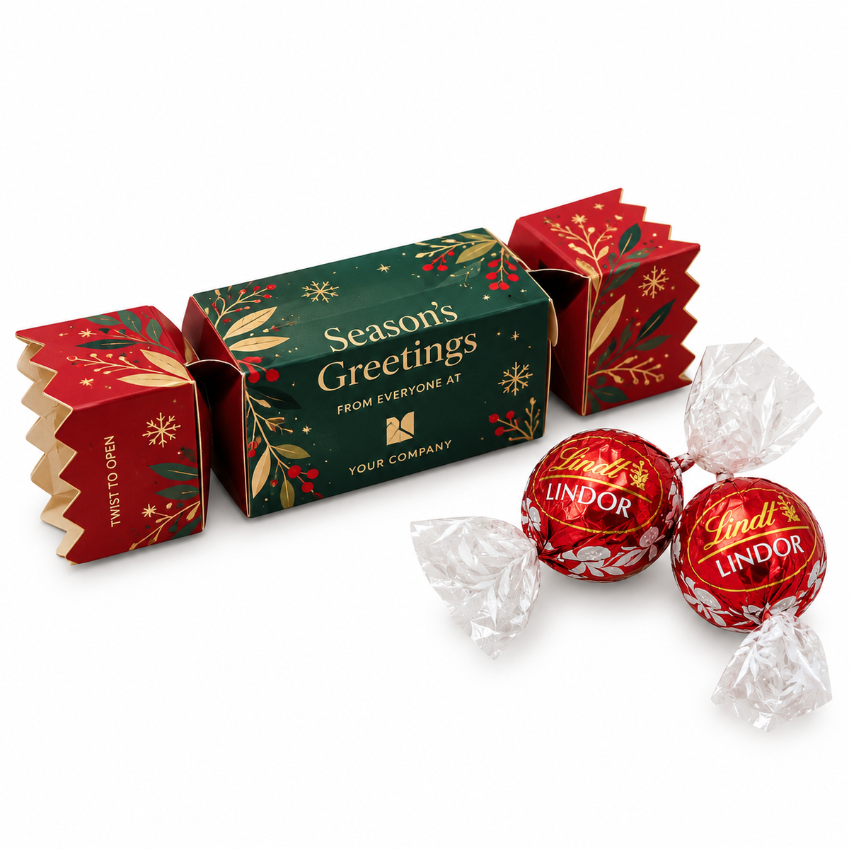 Branded Christmas Cracker Box