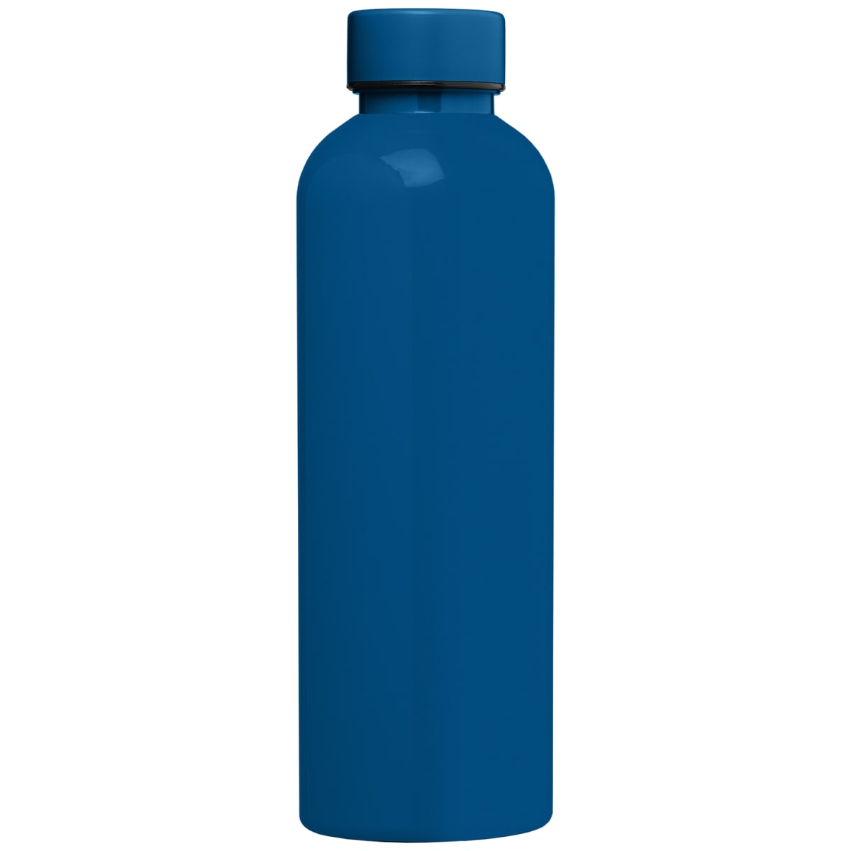 Branded Recycled PET Leakproof Water Bottle - 680ml in Navy Blue
