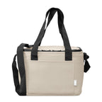 Branded Recycled PU 12 Can Cooler Bag in Dune