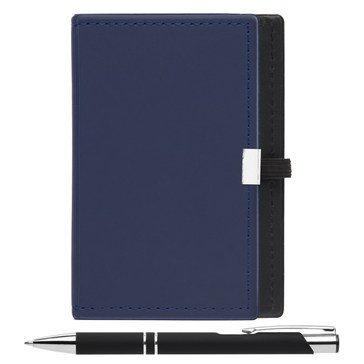 Branded Note Caddy and Pen Gift Set in Blue
