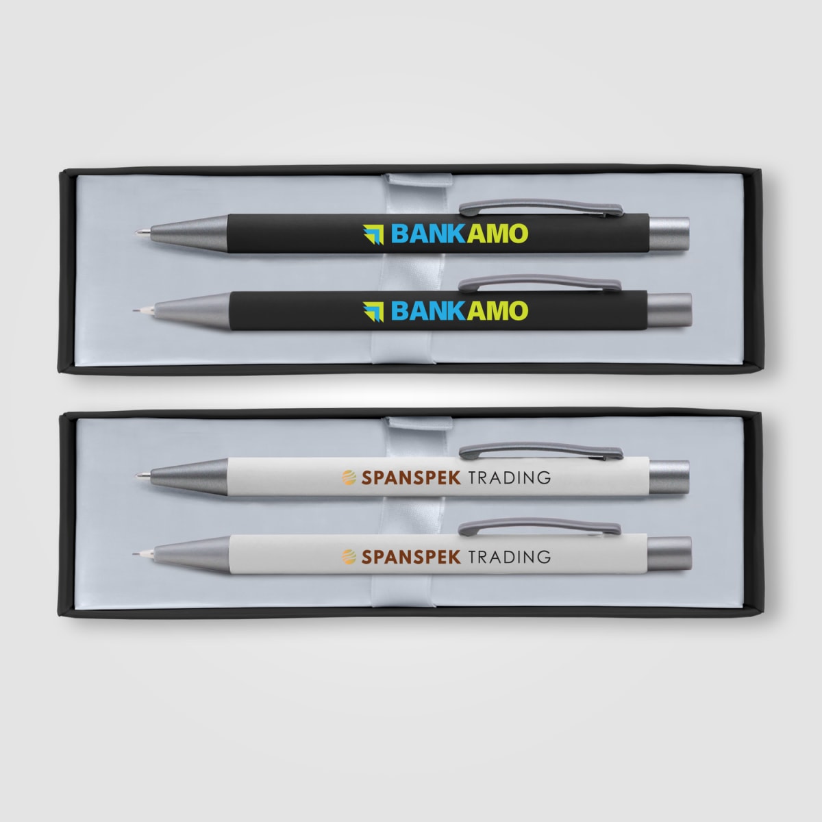 Branded Pen and Mechanical Pencil Gift Set