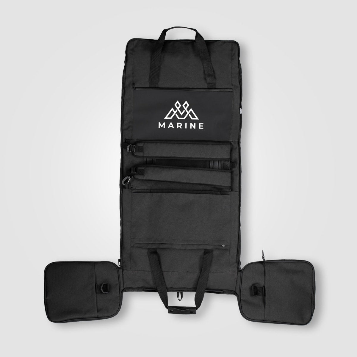 Branded Recycled 3-in-1 Garment Duffel Bag