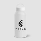 Branded 915ml Insulated Stainless Steel Bottle with Handle