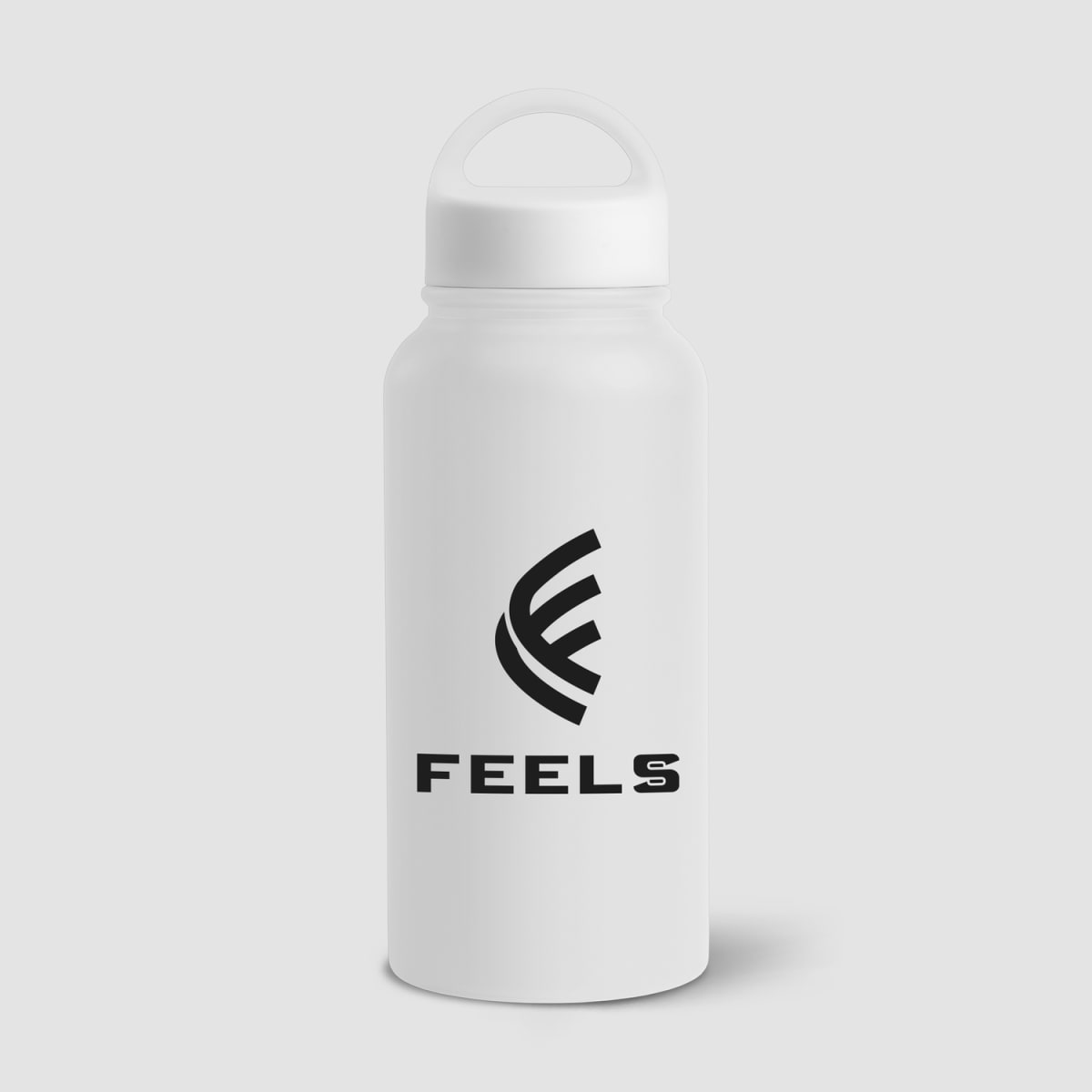 Branded 915ml Insulated Stainless Steel Bottle with Handle