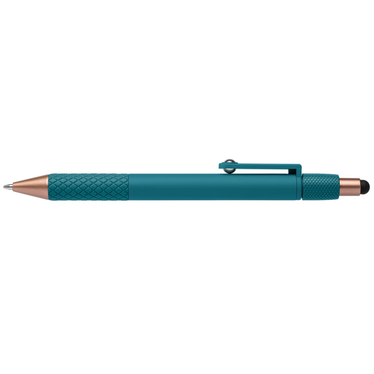 Branded Recycled Plastic Fidget Spinner Pen with Stylus