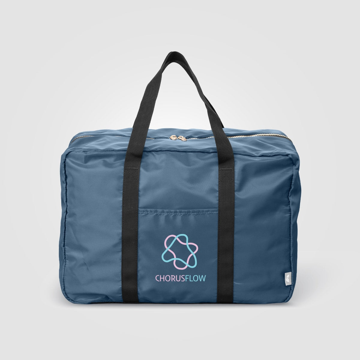 Branded Recycled Dual Compartment Travel Duffel - 33L