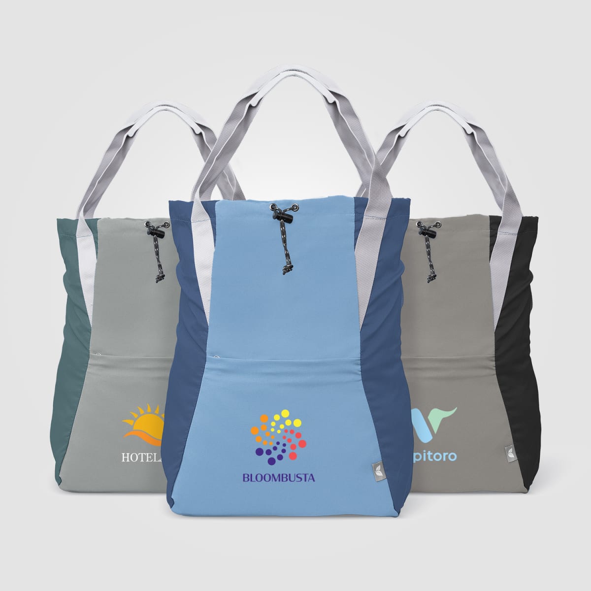 Branded Recycled Convertible Tote Backpack
