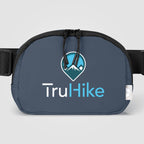 Branded Recycled Nylon Zip Waist Bag with Carabiner