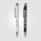 Branded Soft-Touch Mechanical Pencil with Gunmetal Trim