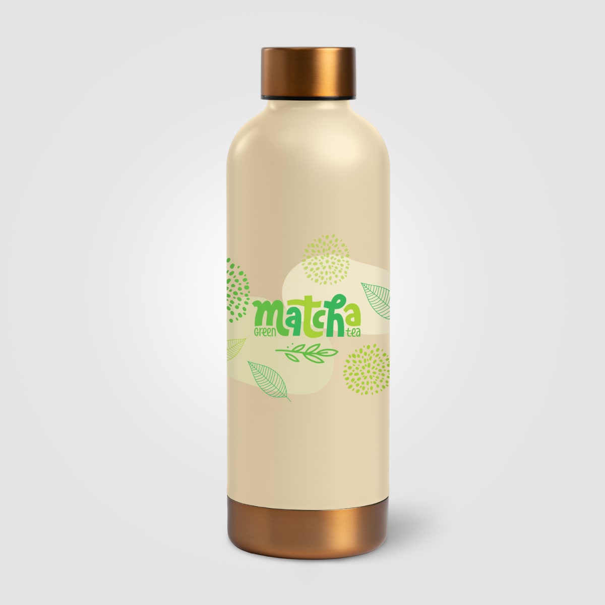 Branded 530ml Double Wall Stainless Steel Bottle