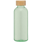 Branded 650ml Recycled PET Bottle with Bamboo Lid