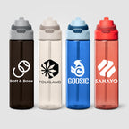 Branded Recycled rPET Flip-Straw Water Bottle 830 ml
