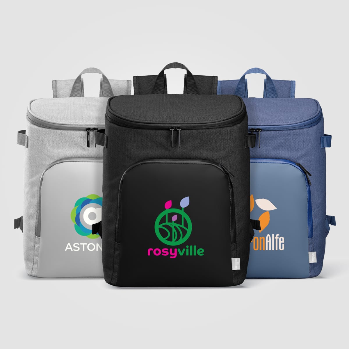 Branded 21L rPET Insulated Cooler Backpack