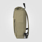Branded Recycled PU Rolltop Laptop Backpack - 12L