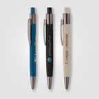 Branded Recycled Aluminium Pen with Oval Barrel