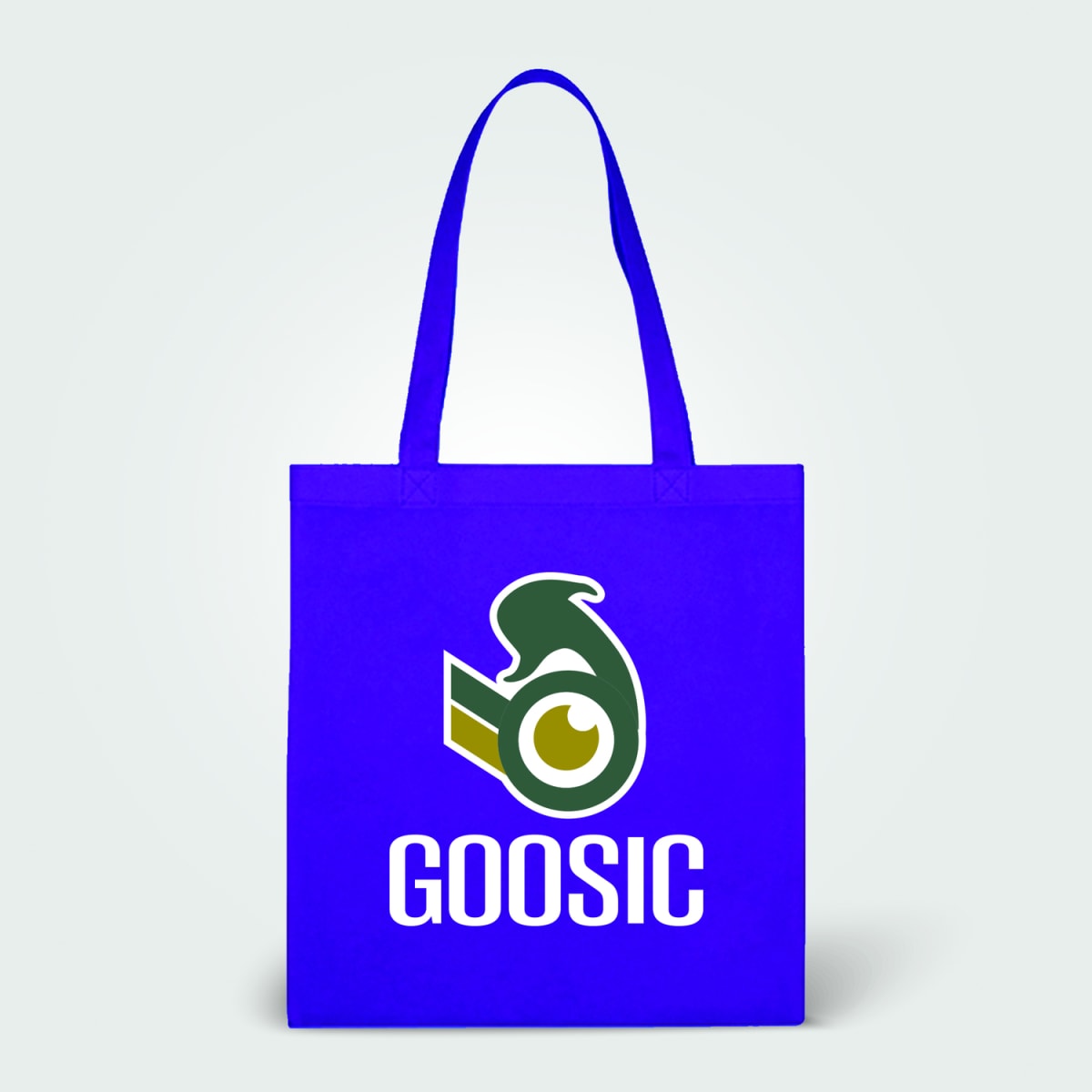 Branded Budget Non-Woven Tote Bag in Purple