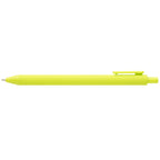 Branded Recycled Plastic Soft Touch Retractable Pen in Light Green
