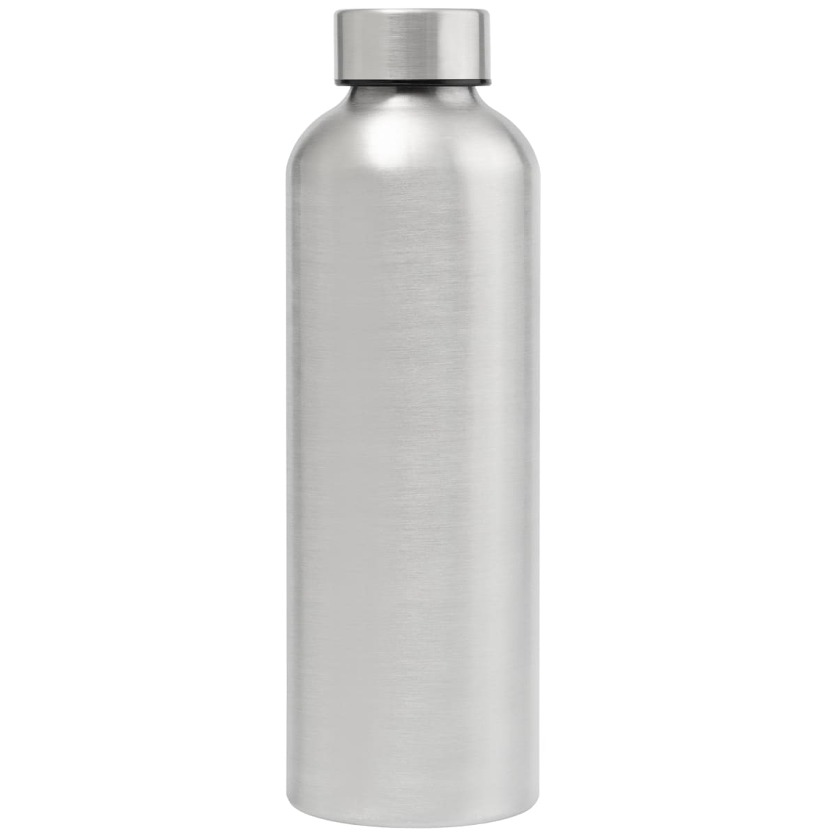 Branded Recycled Stainless Steel Metallic Bottle 710ml in Chrome