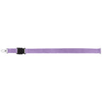 Branded Recycled Buckle Lanyard with Breakaway Clips in Purple