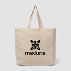 Branded 8oz Recycled Cotton Shopper Tote Bag