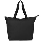 Branded Recycled Polyester Cooler Tote Bag 20L in Black