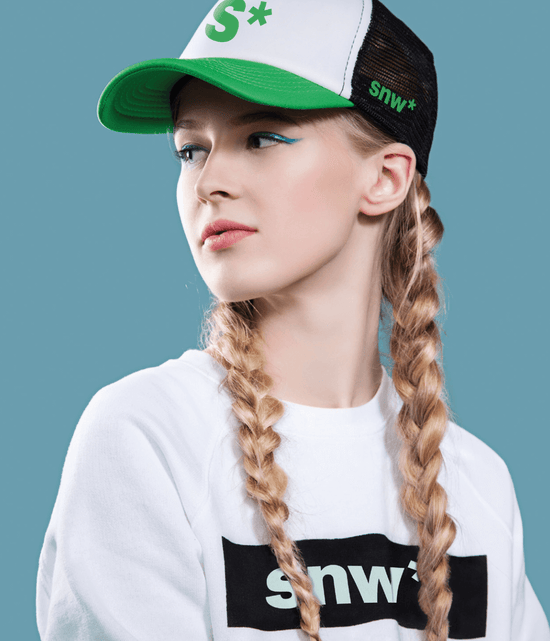 girl wearing cap