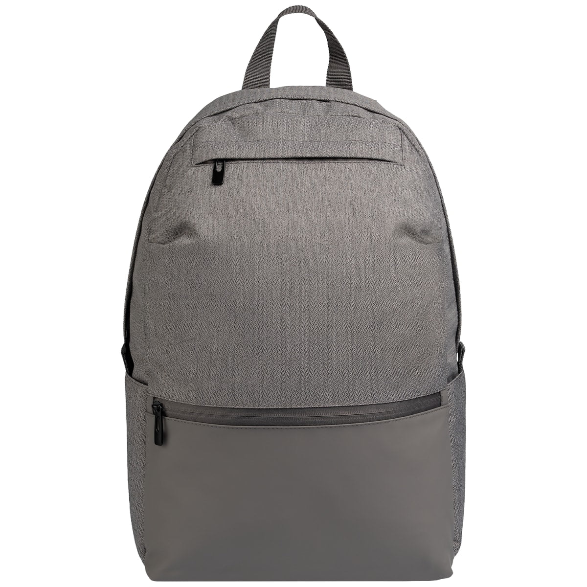 Branded Recycled rPET Commuter Laptop Backpack in Gray